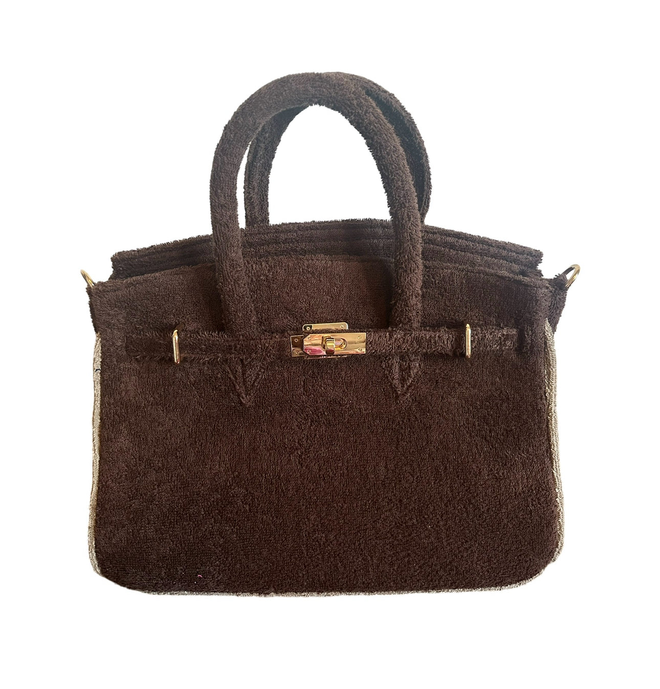 Terry Bag brownie/beige