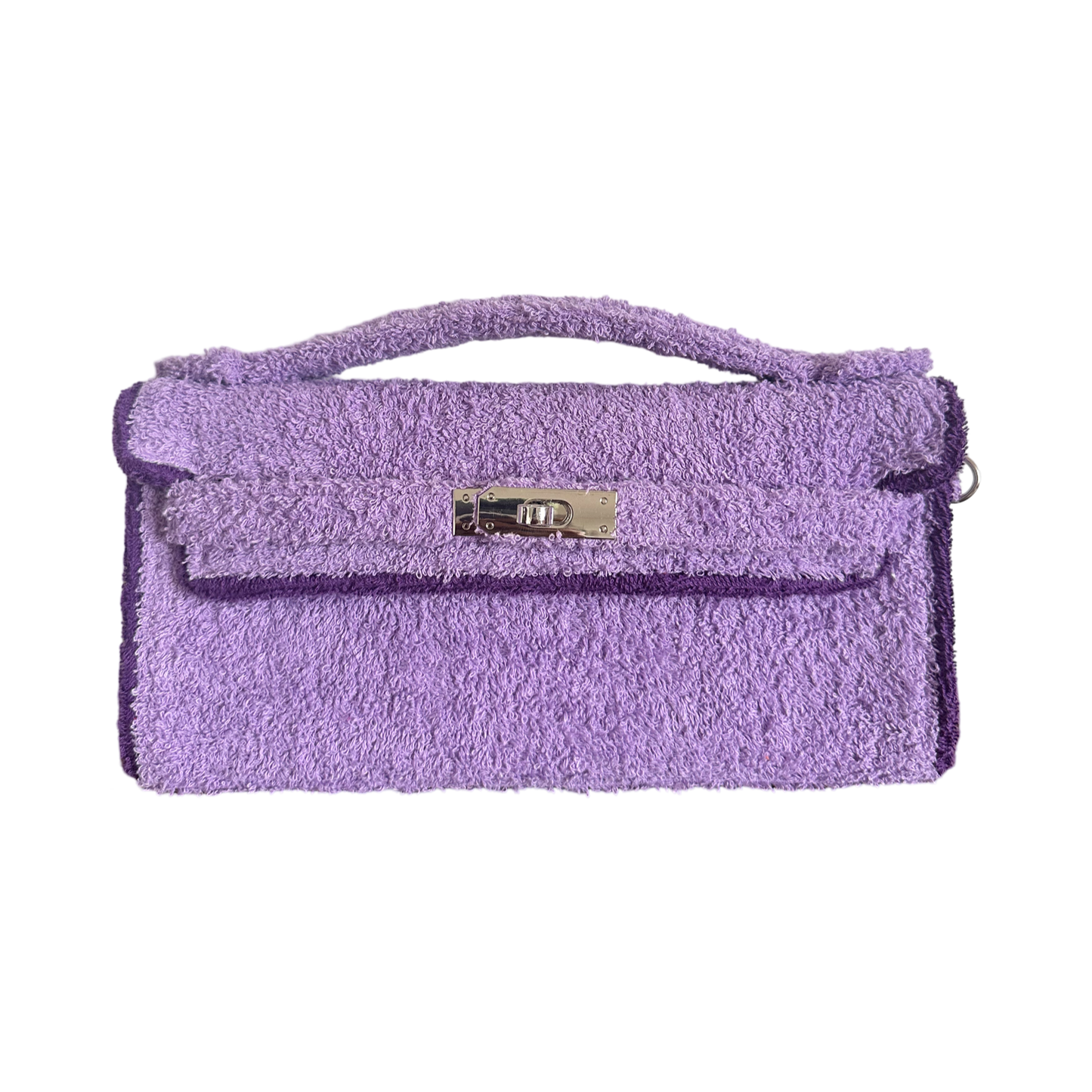 Terry Clutch lilac/purple