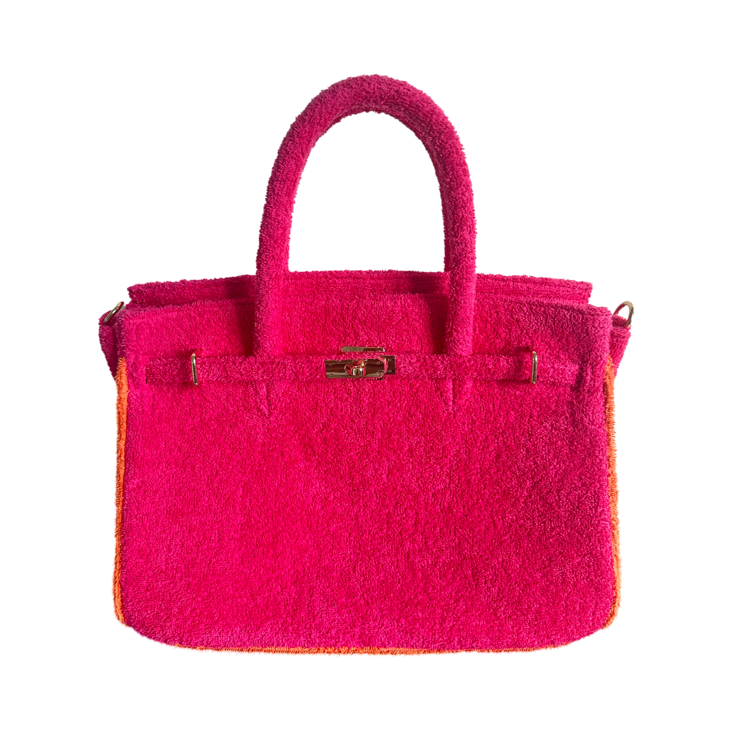 Terry Bag fuchsia/orange