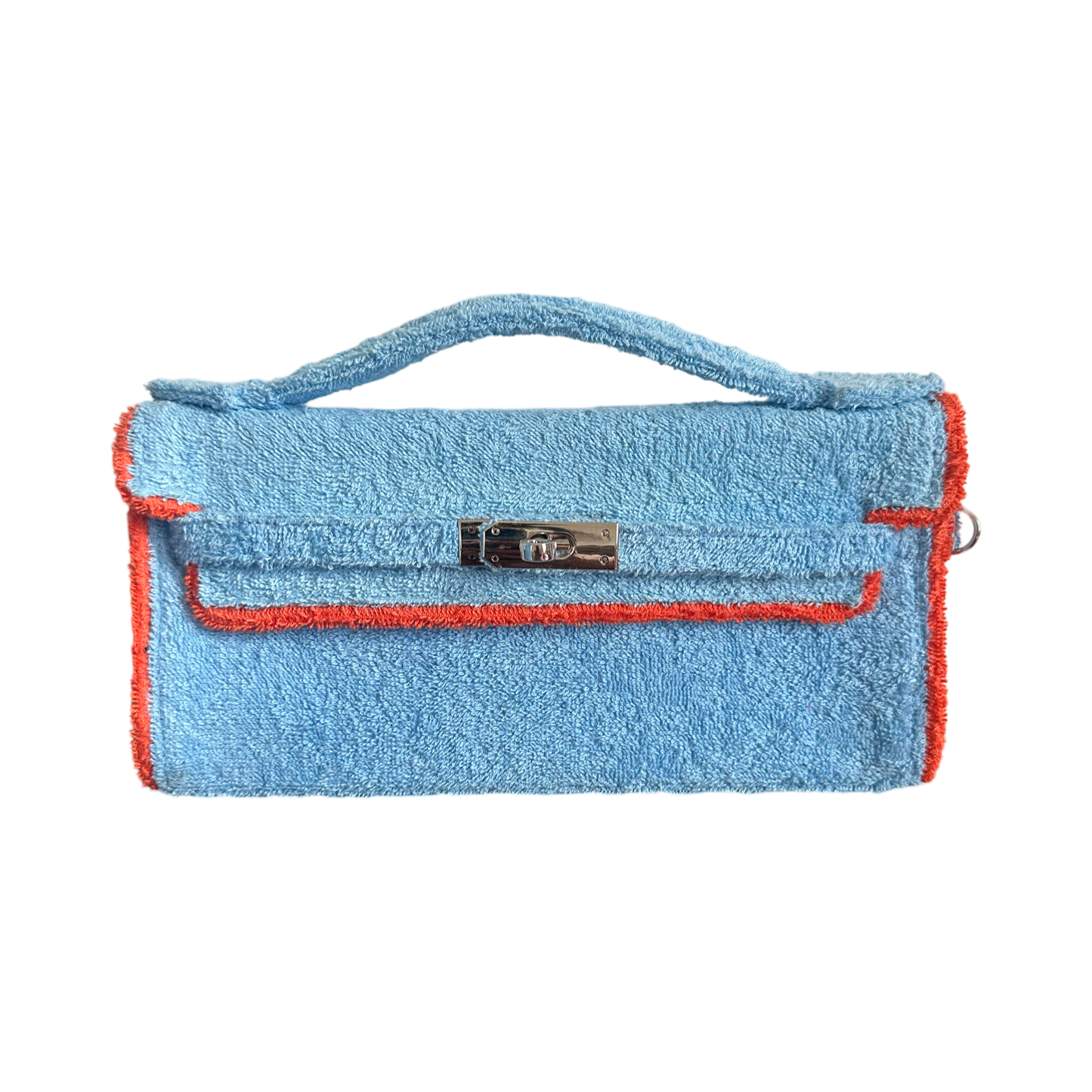 Terry Clutch Babyblue